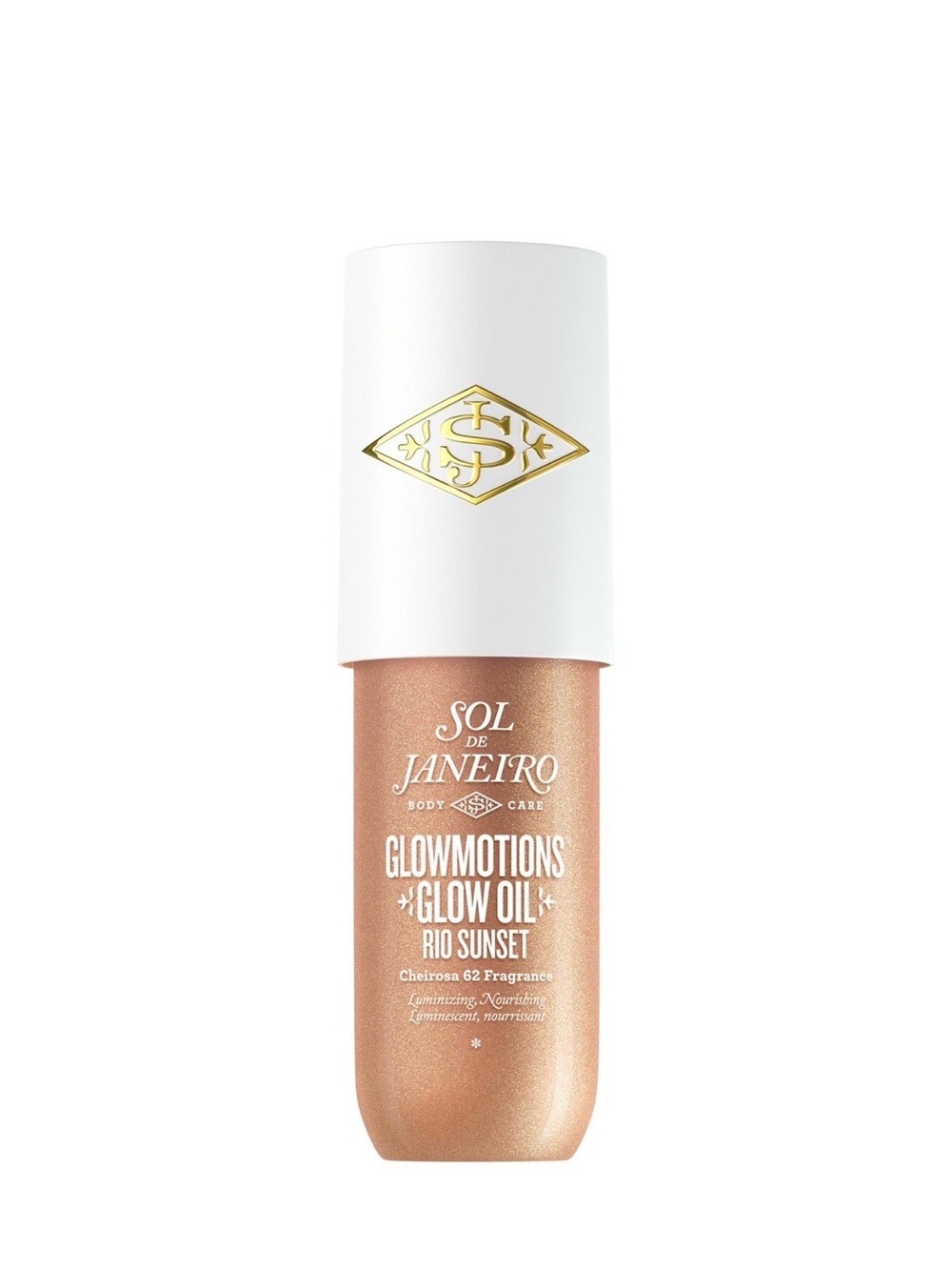 Sol de Janeiro Glowmotions Glow Oil - Shimmery Bronze with White Cap